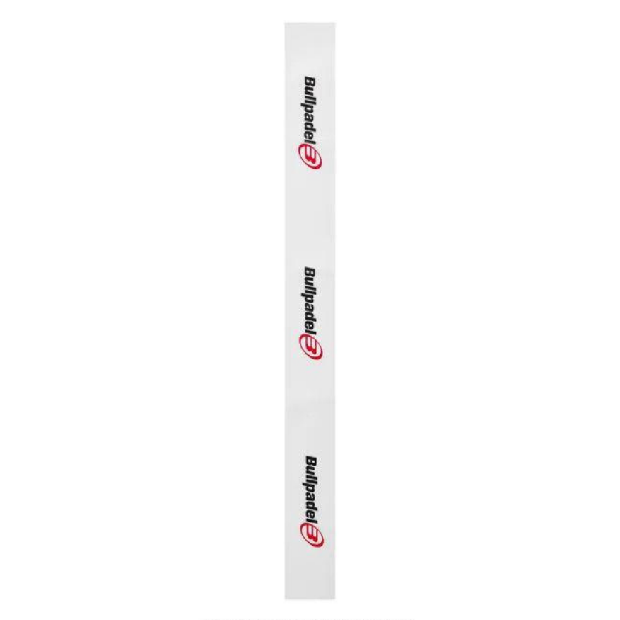 Bullpadel Protector Blanco Logo Rojo