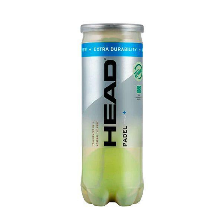 Head Padel Pro s Pelotas (Tubo x3)