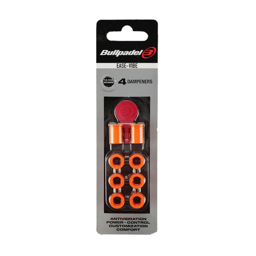Bullpadel Kase-Vibe Dampeners Naranja (x4)